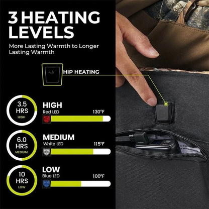Heated Hunting Swivel Chair